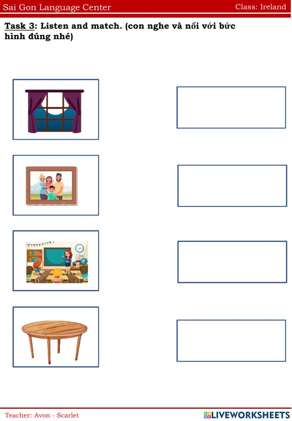 Ireland window, picture, table, classroom 15.07