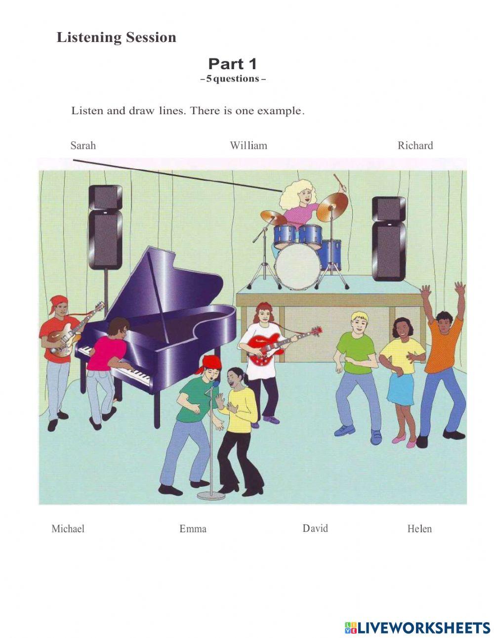 English entrance exam- Flyers