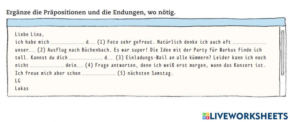 B 1.1. JuKu Lektion 39: Rektion der Verben