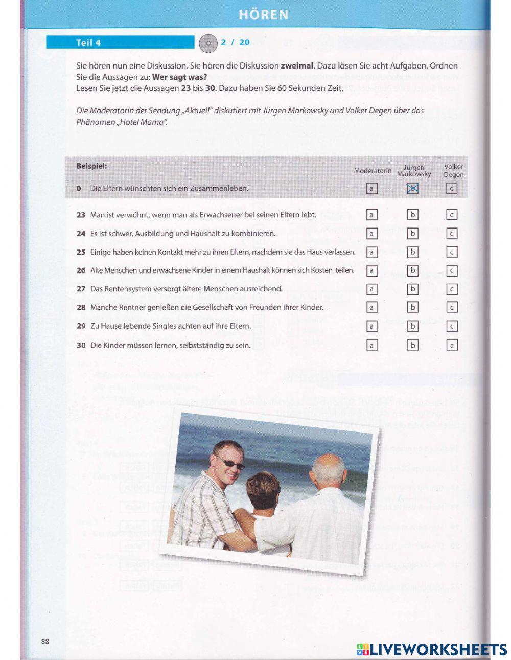 PV1 SGzuB1 Testbuch Hotel Mama