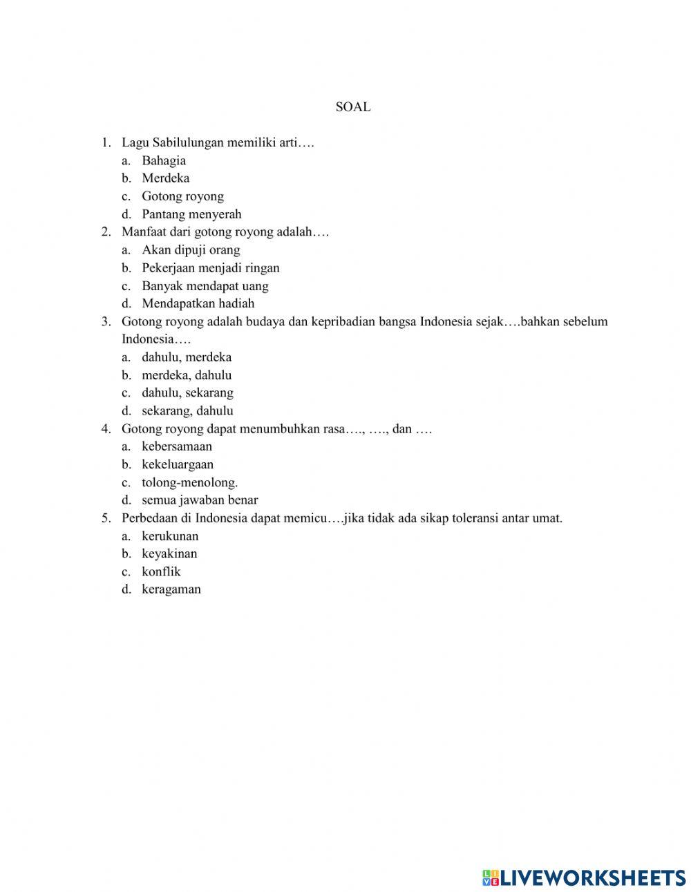 Evaluasi Pembelajaran