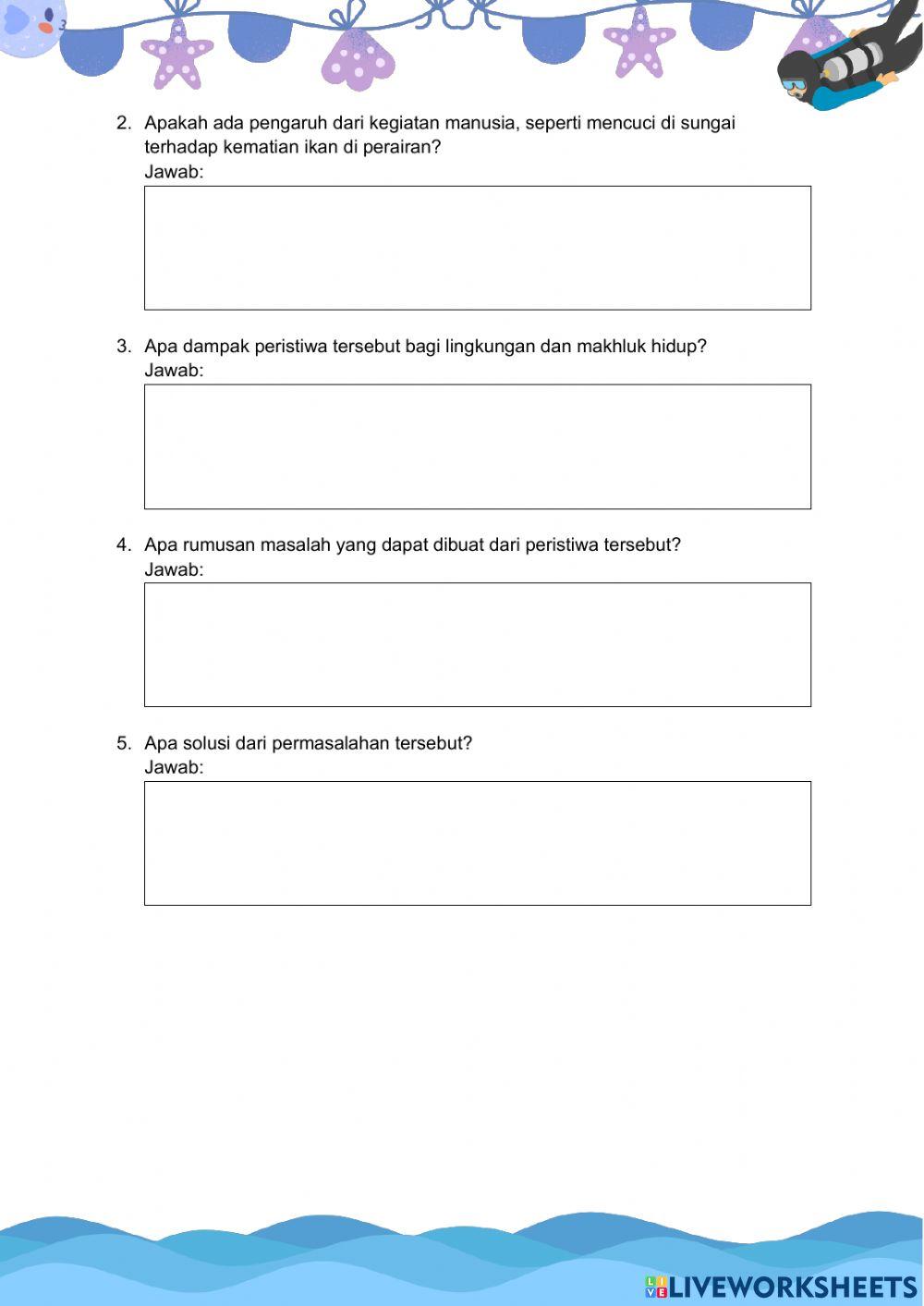 LKPD Biologi Pencemaran Air