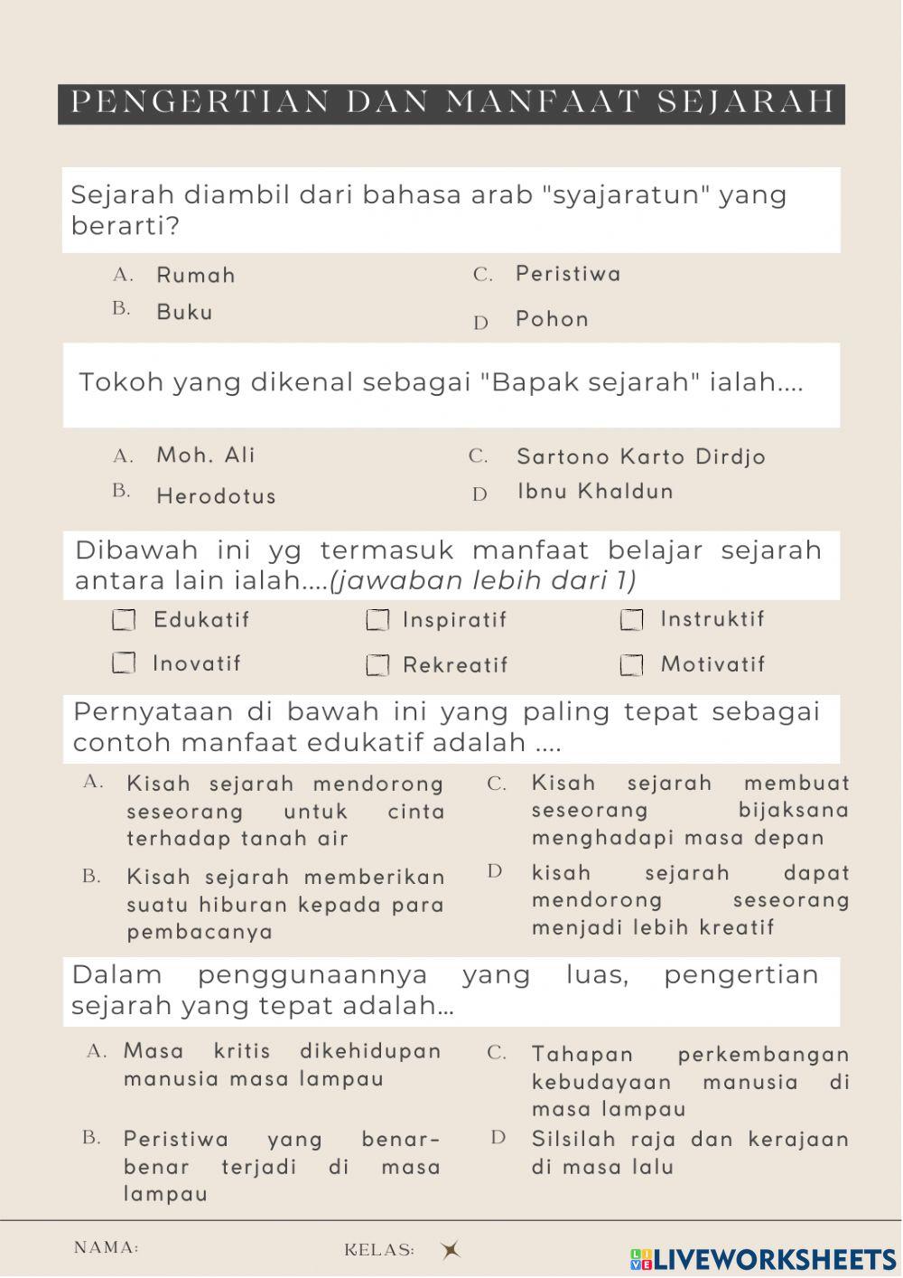 Asessment Akhir Pembelajaran