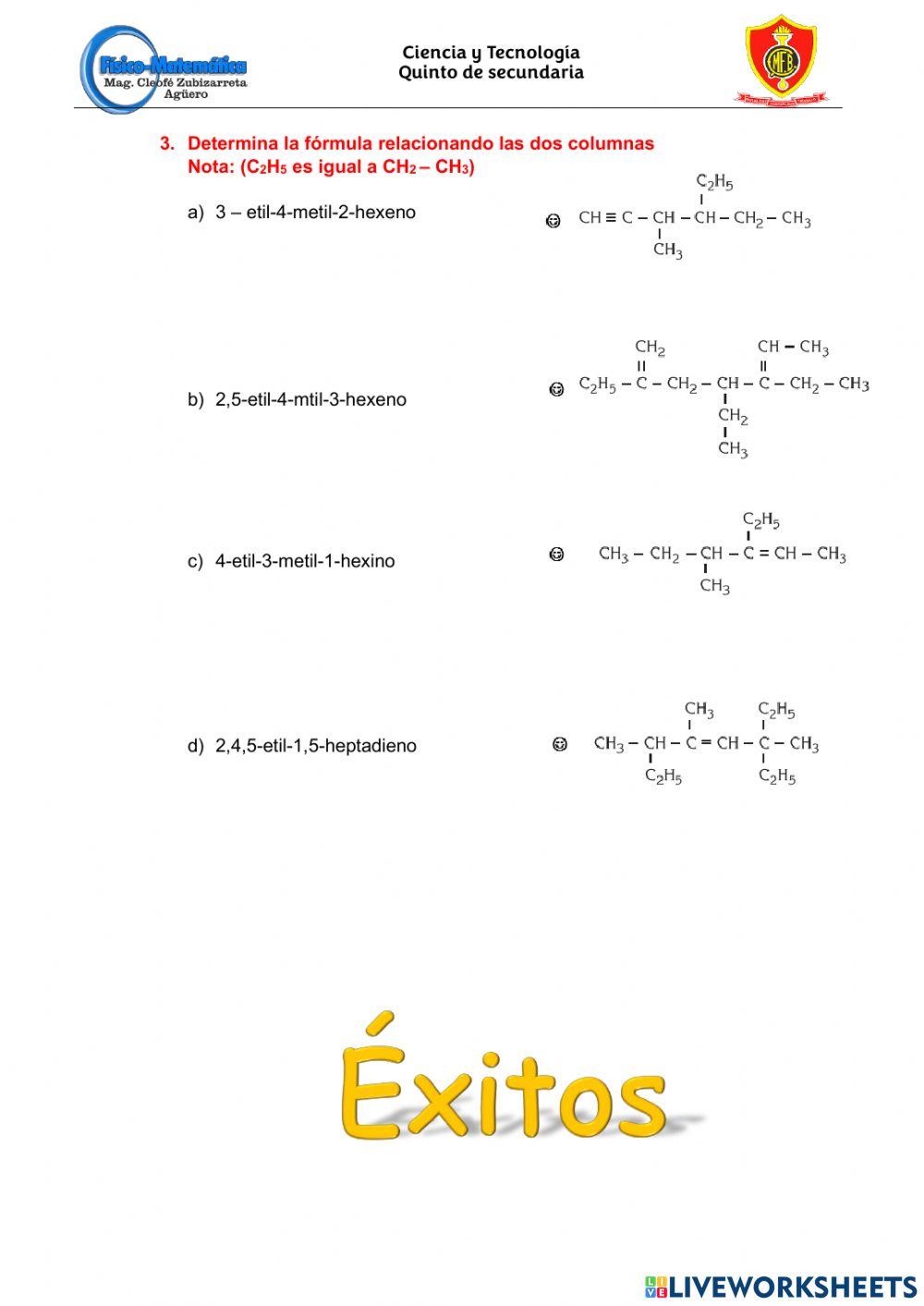 Hidrocarburos insaturados