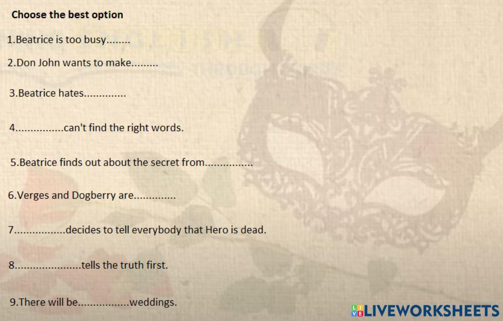 Much ado about nothing