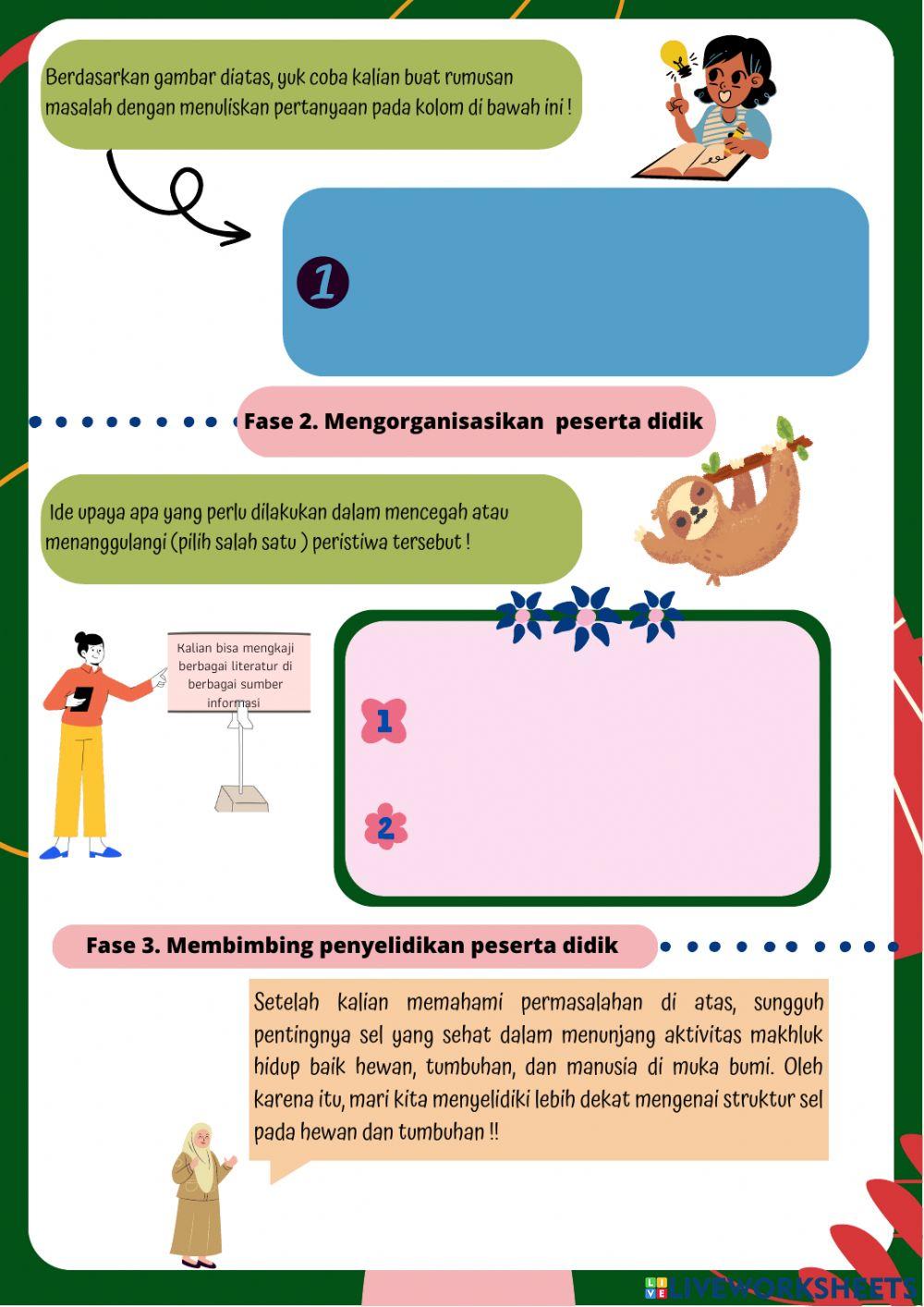 Sel Tumbuhan dan Sel Hewan