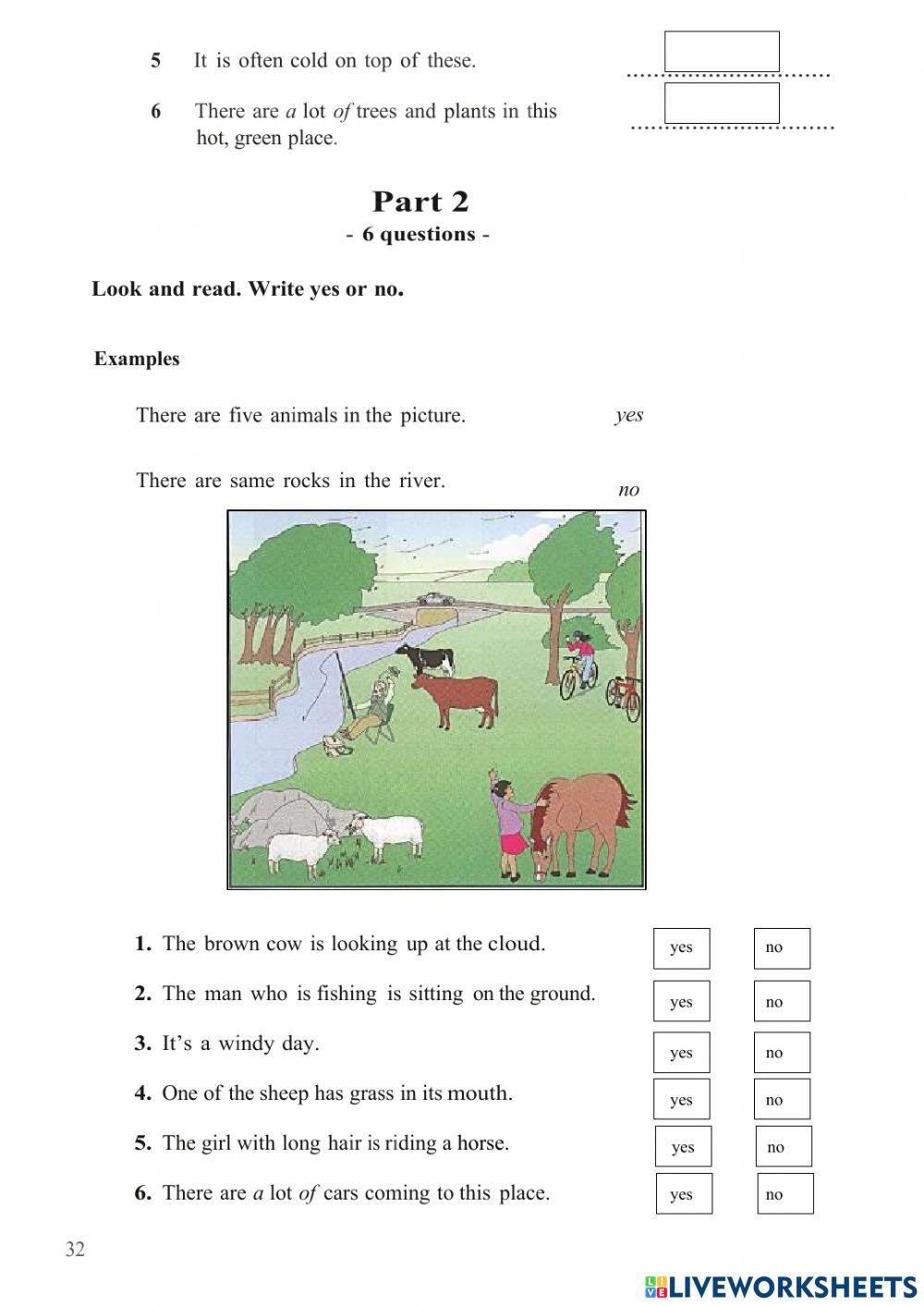 Placement test-mover-reading and listening