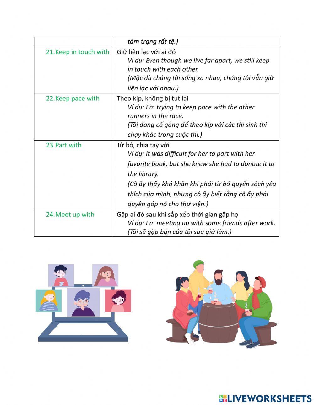 Phrasal verbs with 'WITH'