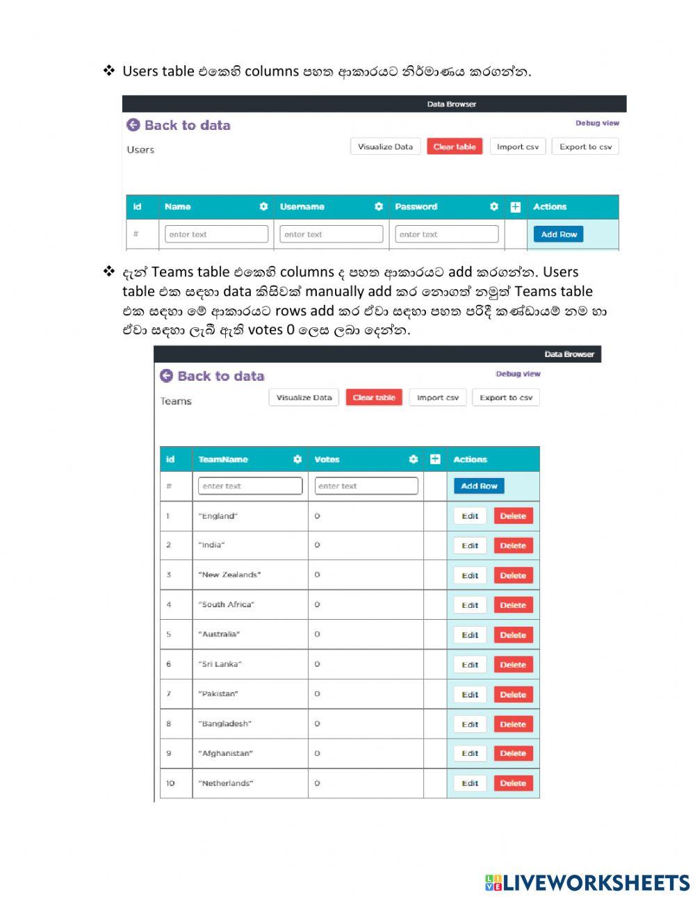 Project 95 - Home Work