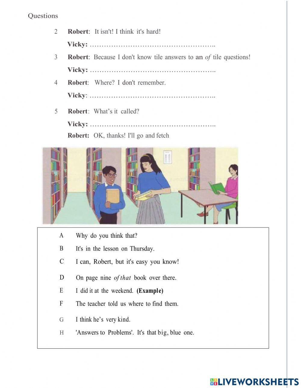 Entrance exam-flyers-reading and writing