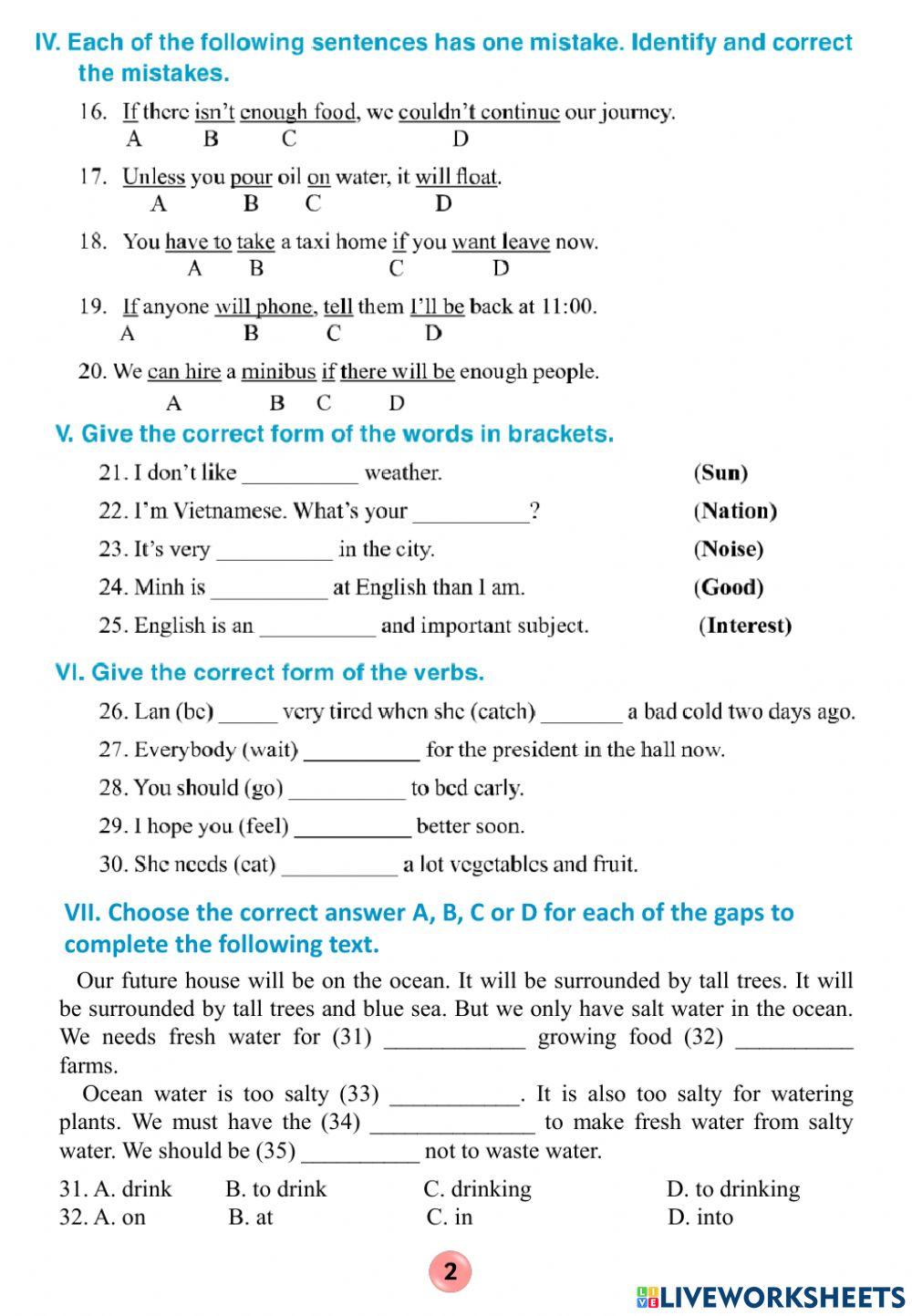 Đề thi vào 6, số 3