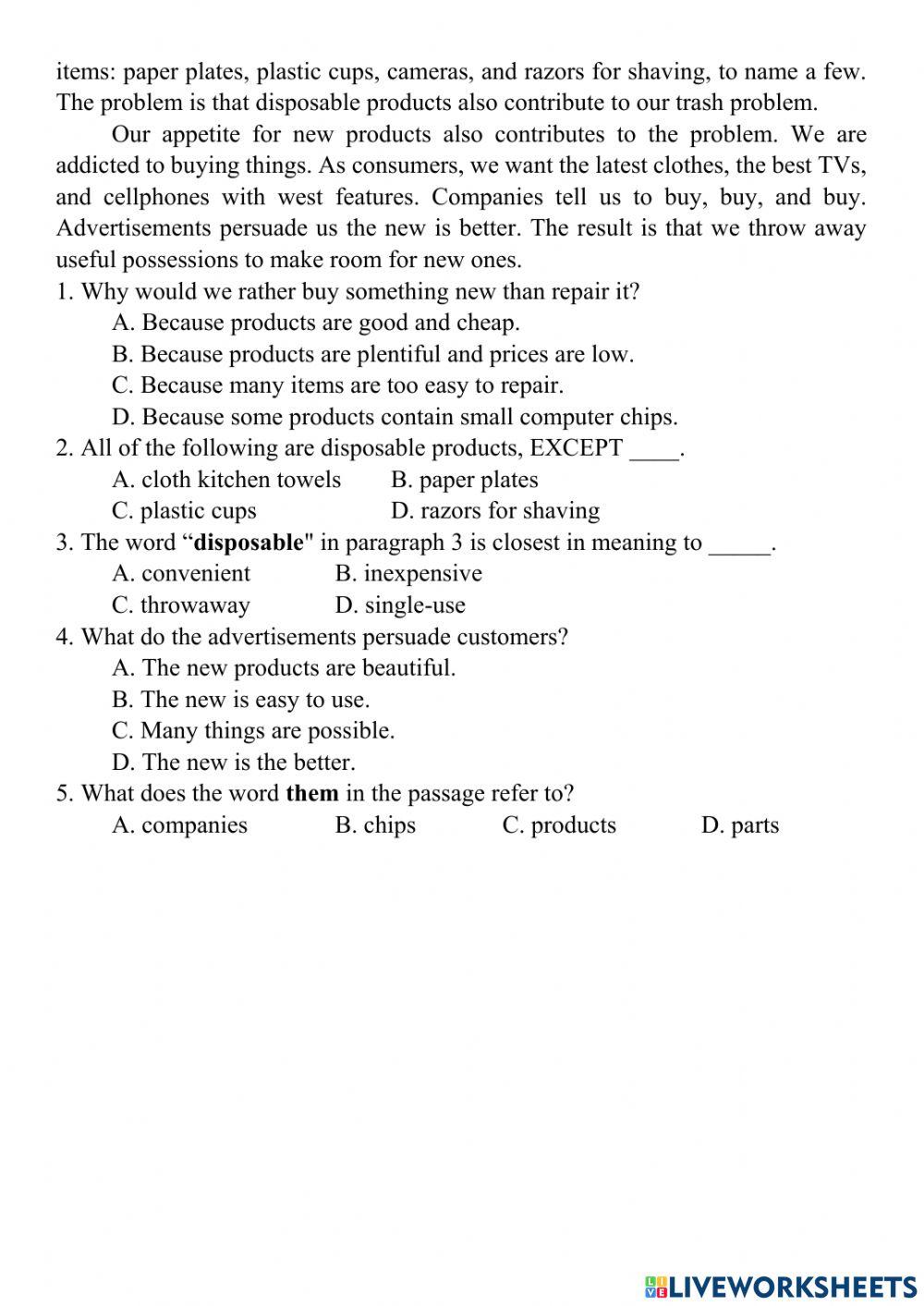 Ôn tập cuối kỳ 2