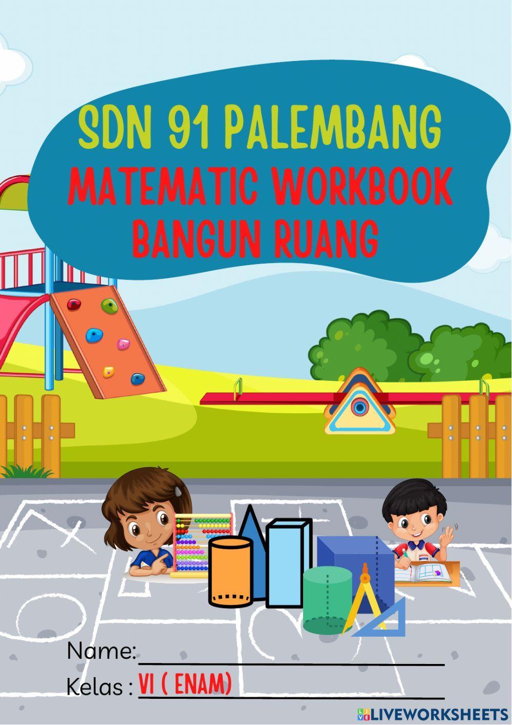 LKPD BANGUN RUANG KELAS 6 SD N 91 PALEMBANG