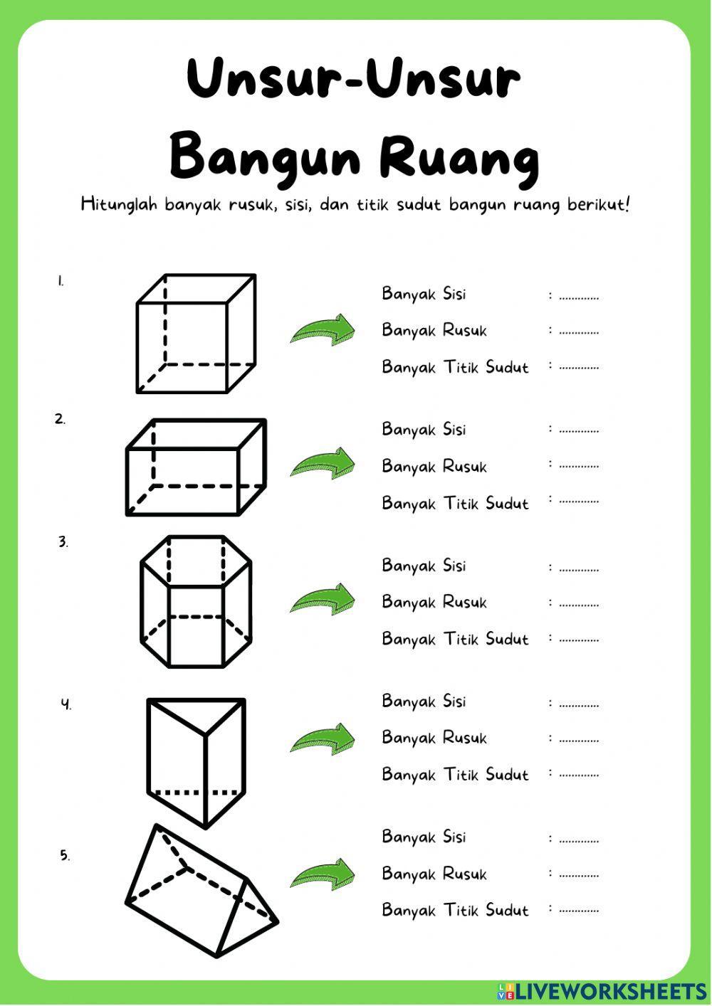 LKPD BANGUN RUANG KELAS 6 SD N 91 PALEMBANG