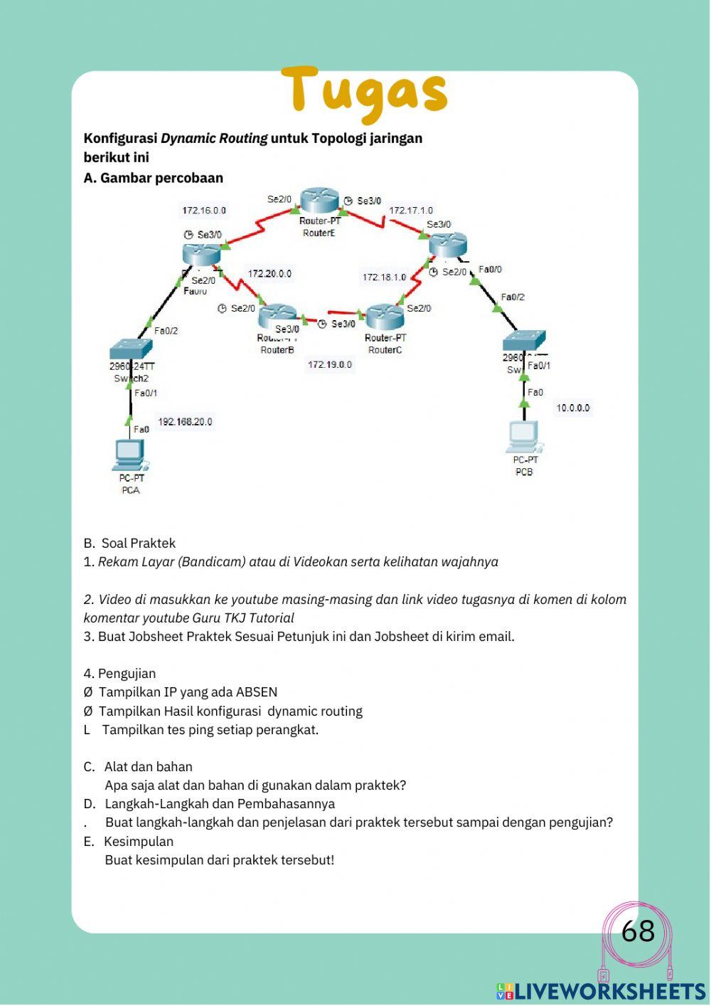 E-Modul PKPJ : Routing dinamis part 3