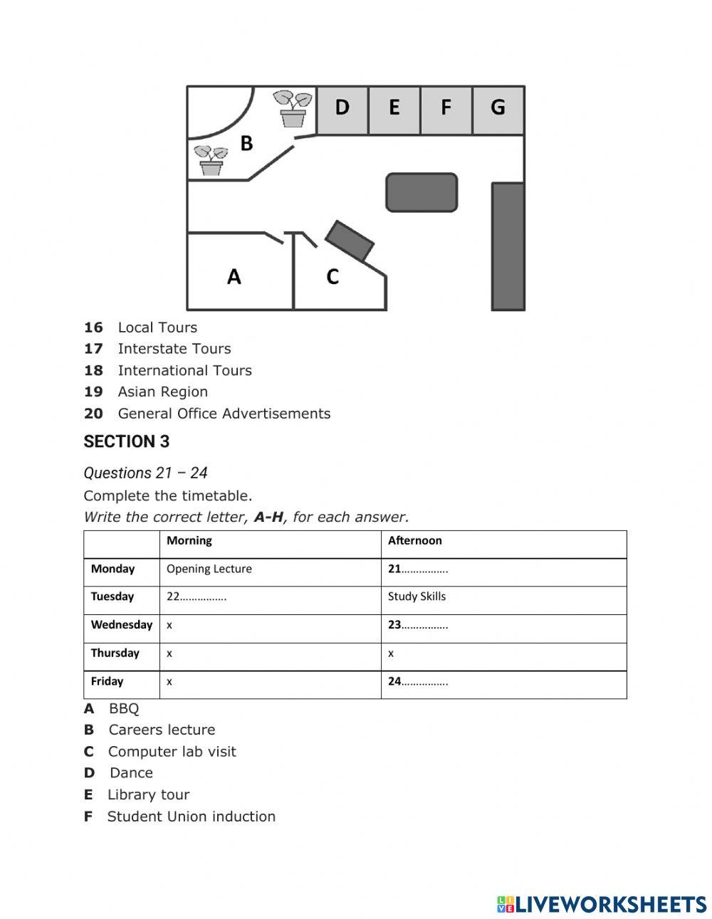 IELTS Listening Recent Actual Tests