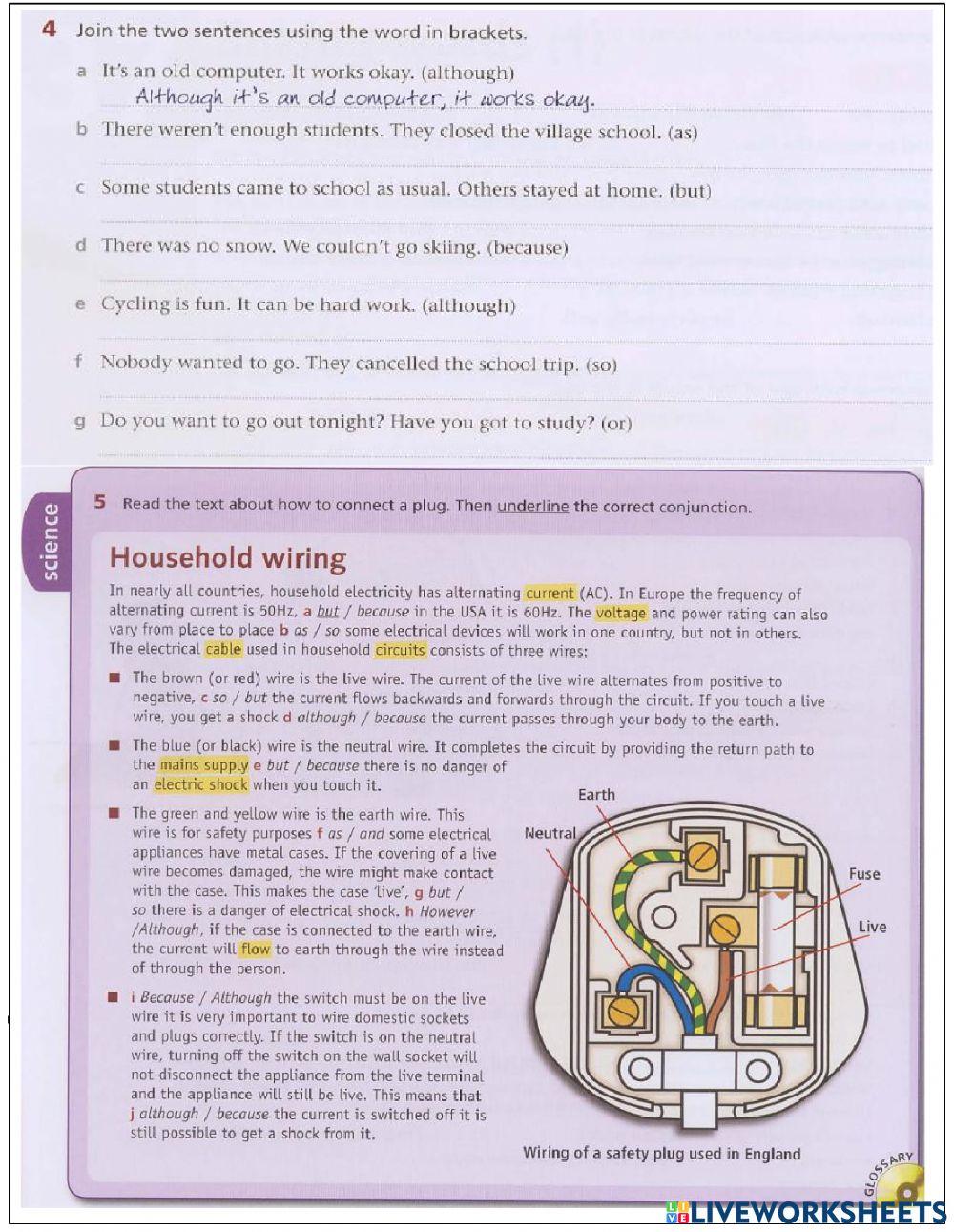 S-W1 - LINKERS 1 - SO-AS-BUT-AND - ALTHOUGH - EVEN THOUGH - BECAUSE