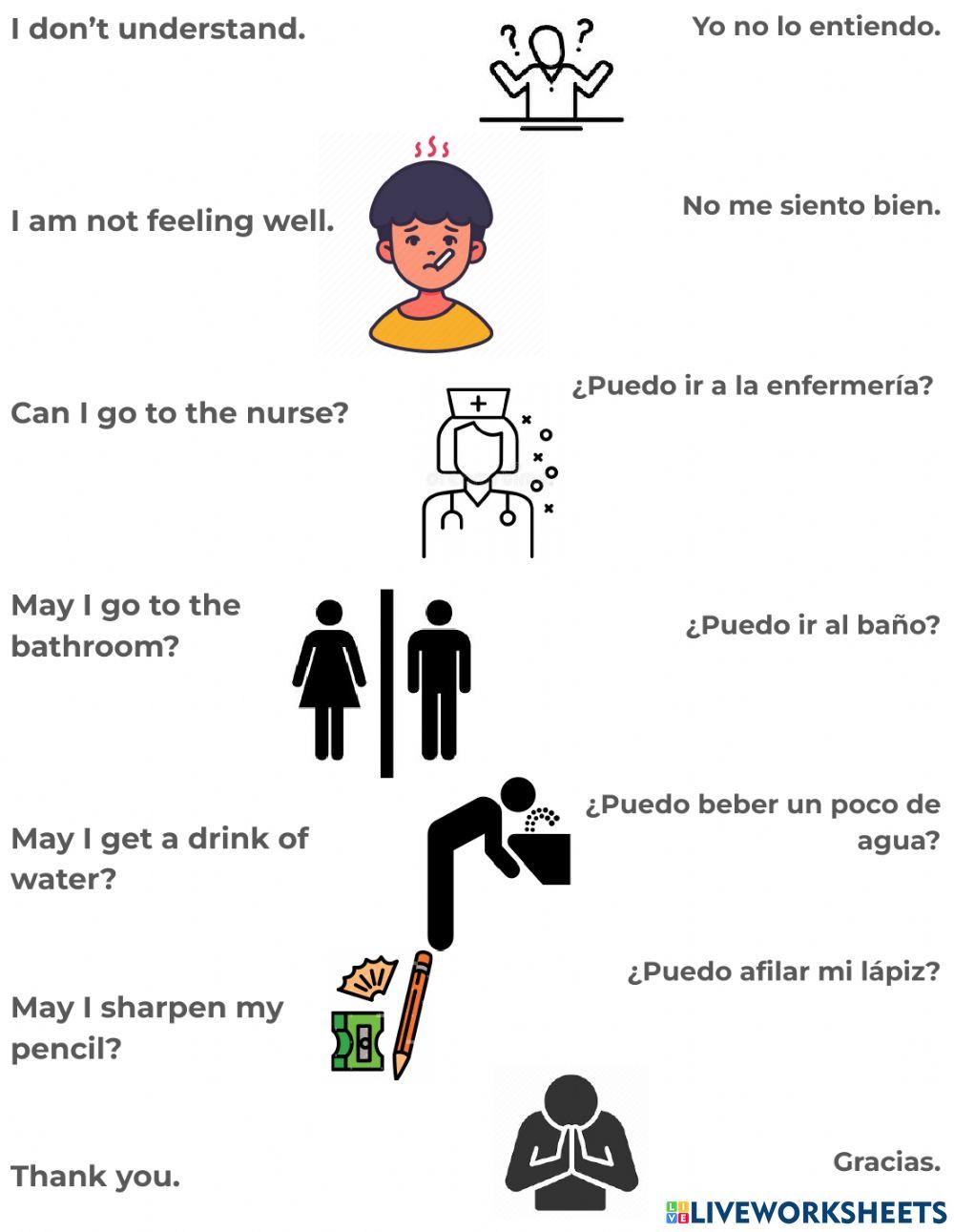 Survival English Speaking