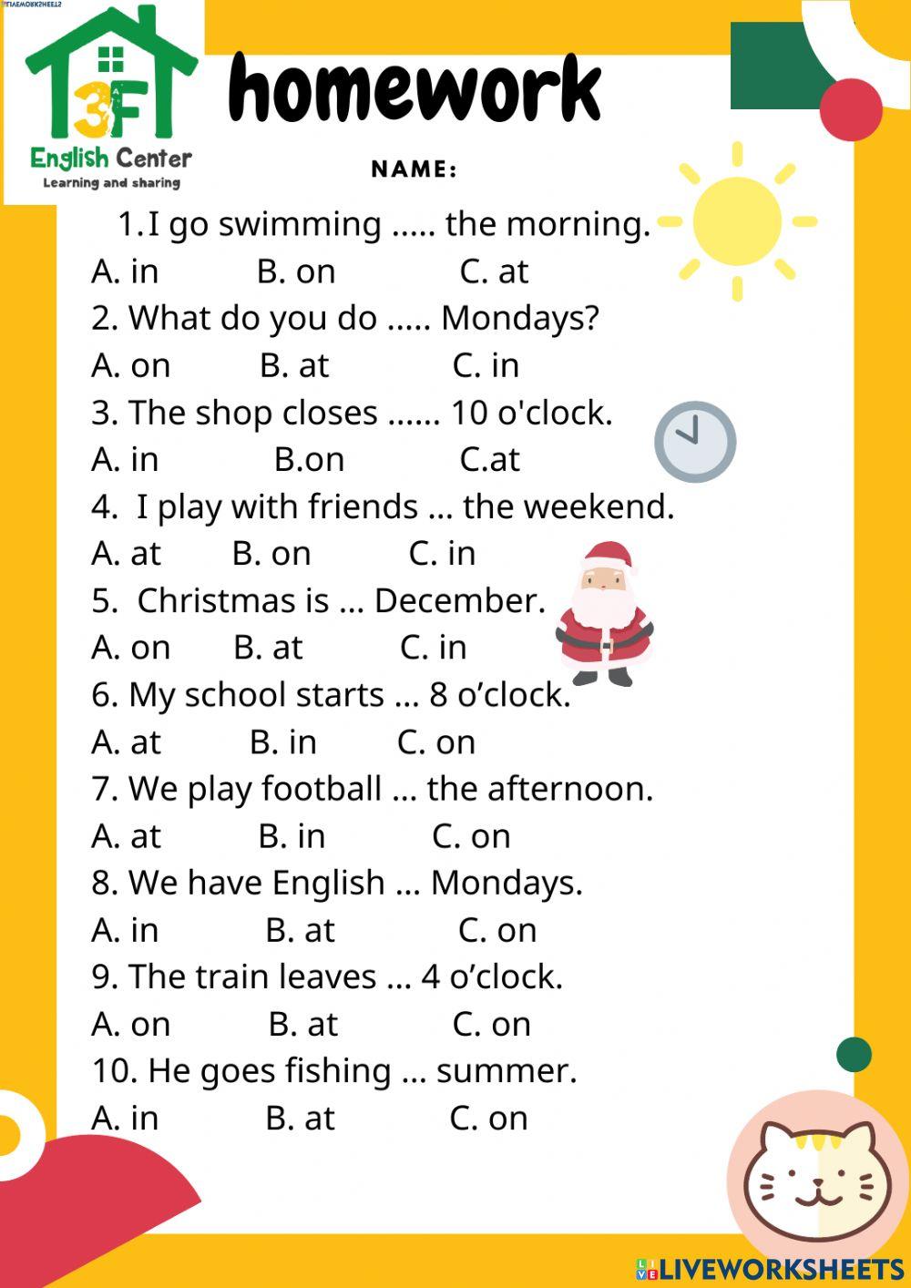Prepositions