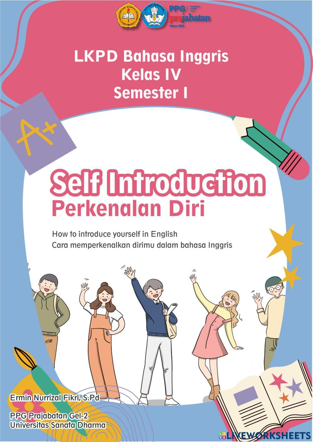 Introducing yourself