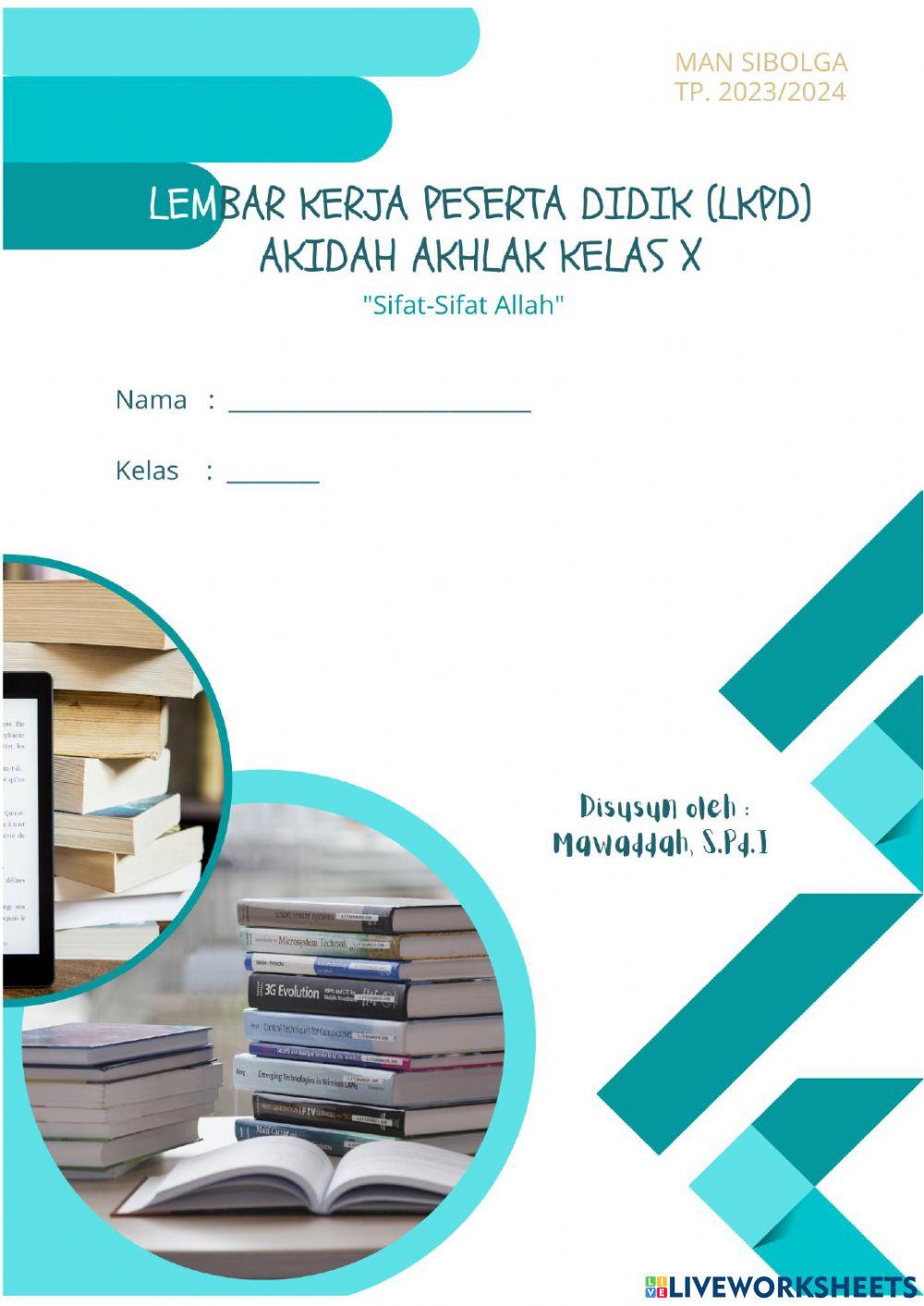 Materi 1. Sifat-Sifat Allah