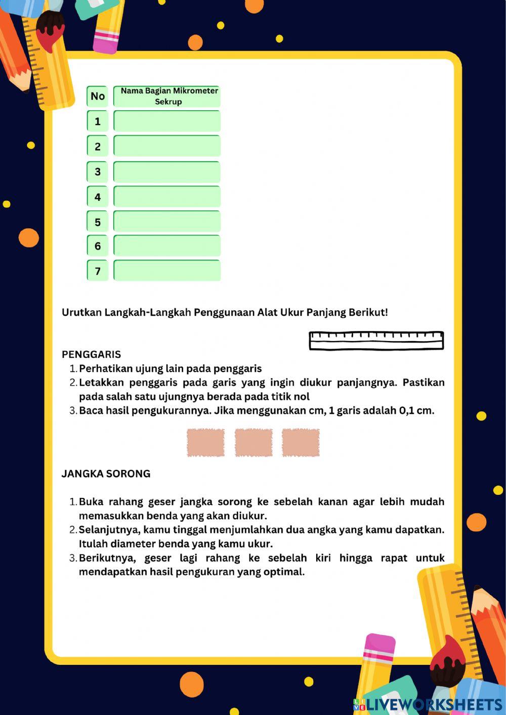 Pengukuran LKPD High