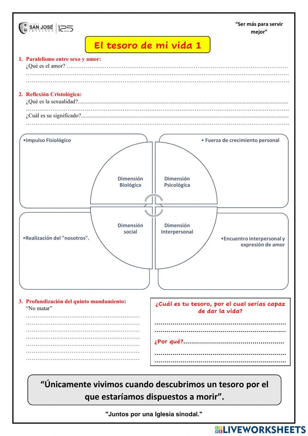 El tesoro de mi vida 1