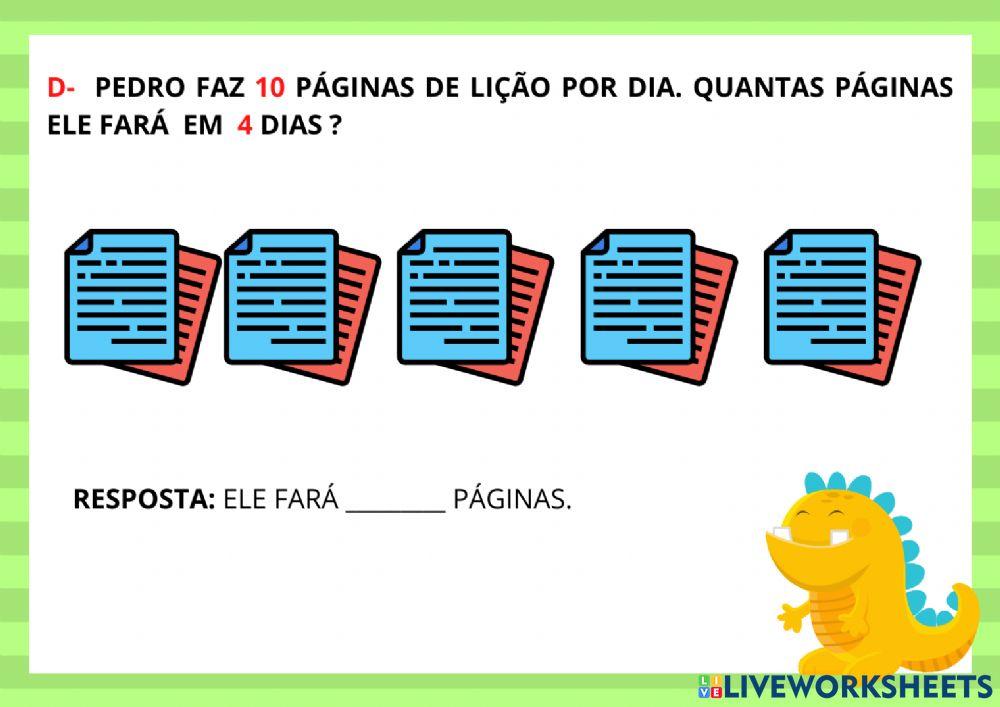 Multiplicação ou divisão