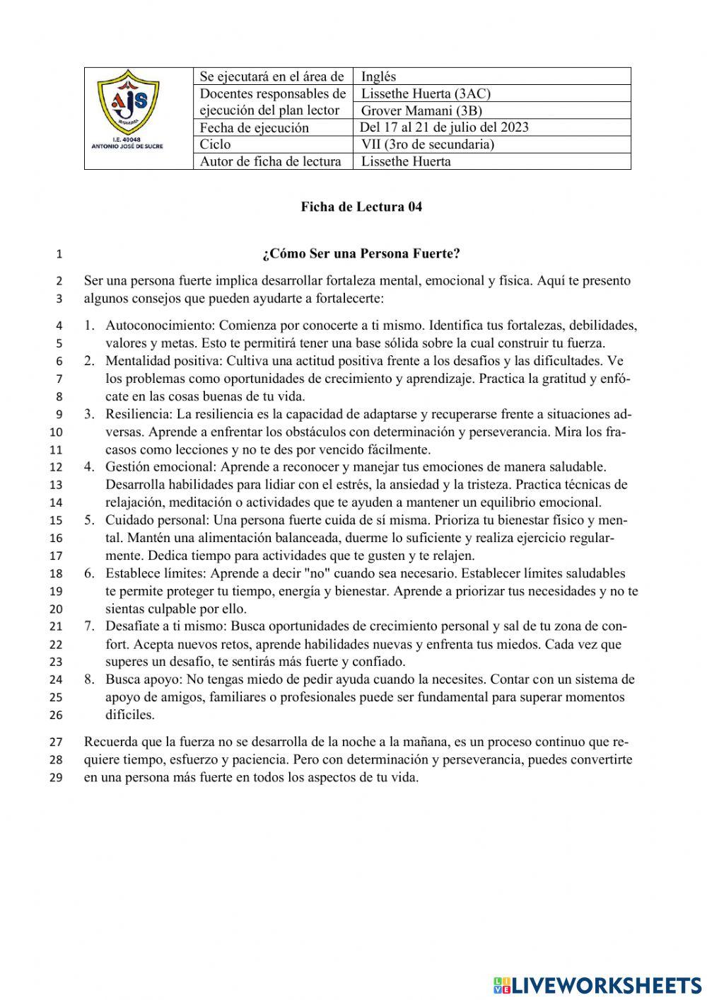 ¿Cómo Ser una Persona Fuerte?