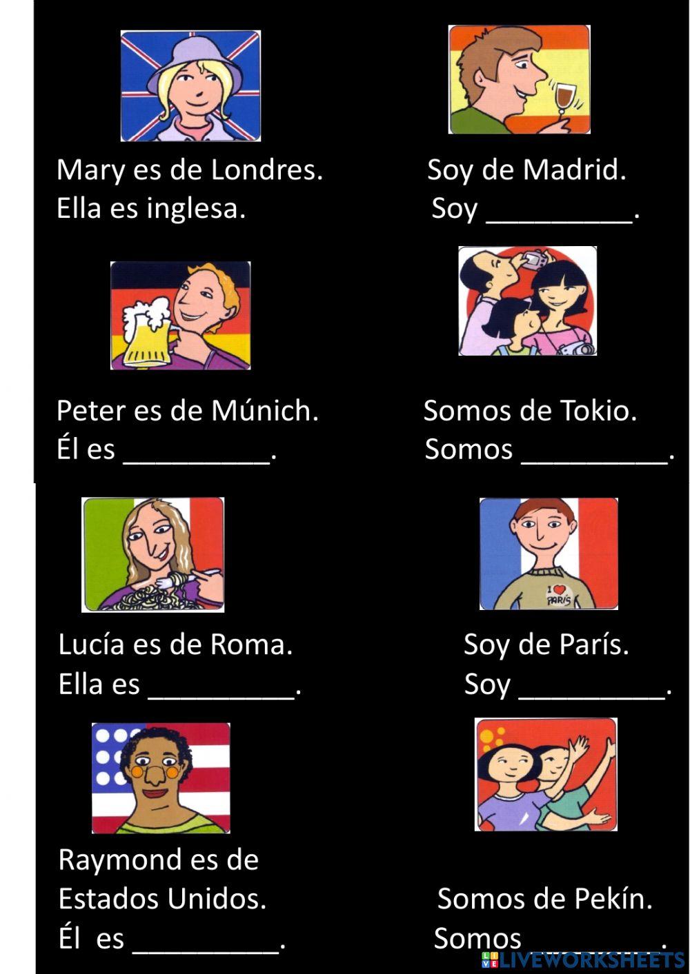Países y naciones