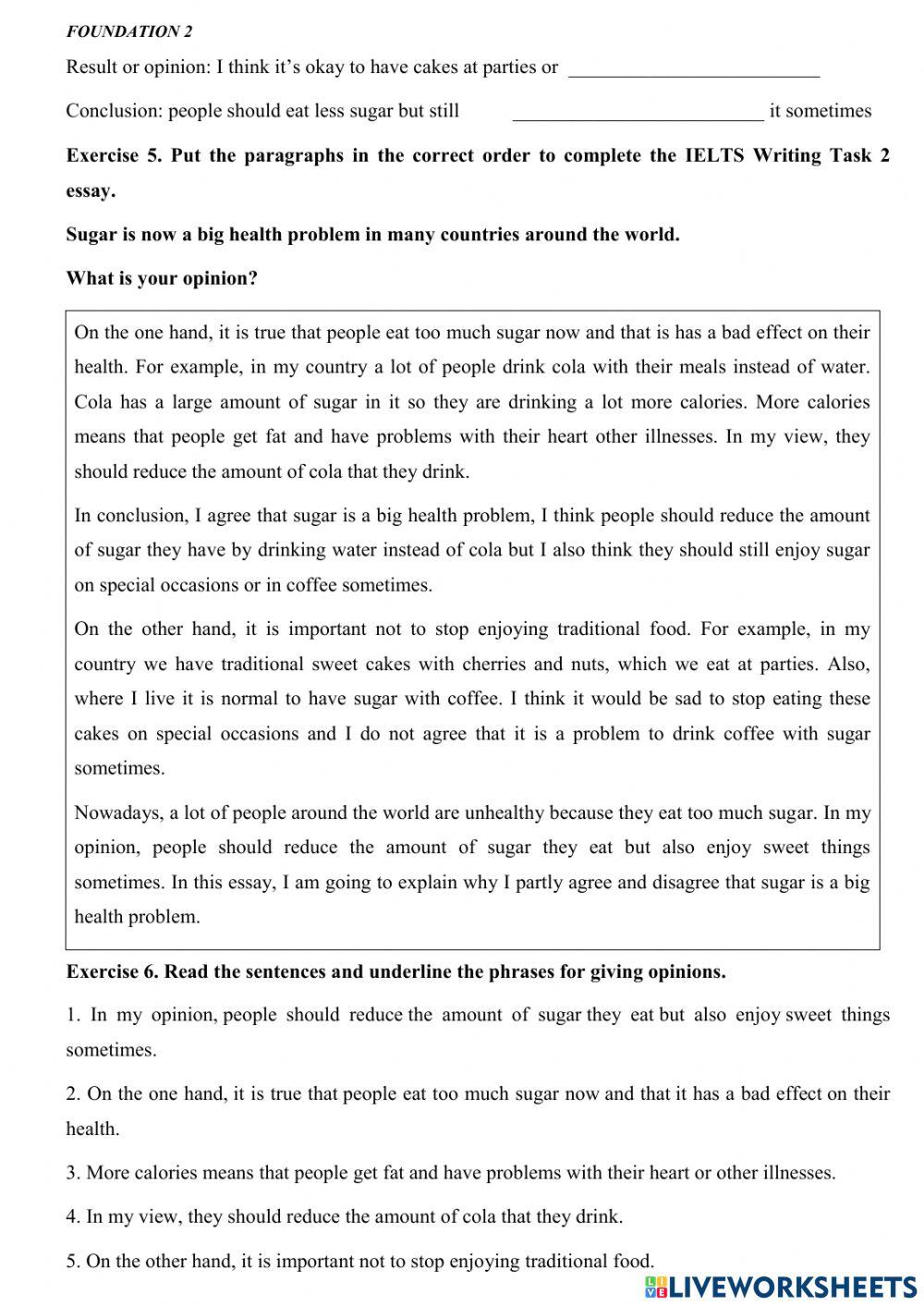 Mindset for ielts - level 1 - unit 8 - writing