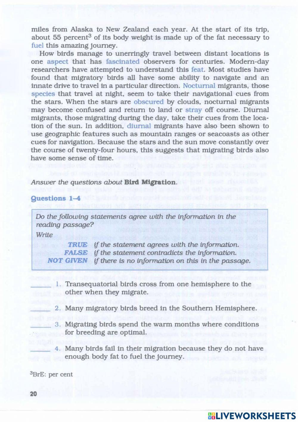 Barron's IELTS - Unit 1.2 - The Natural World