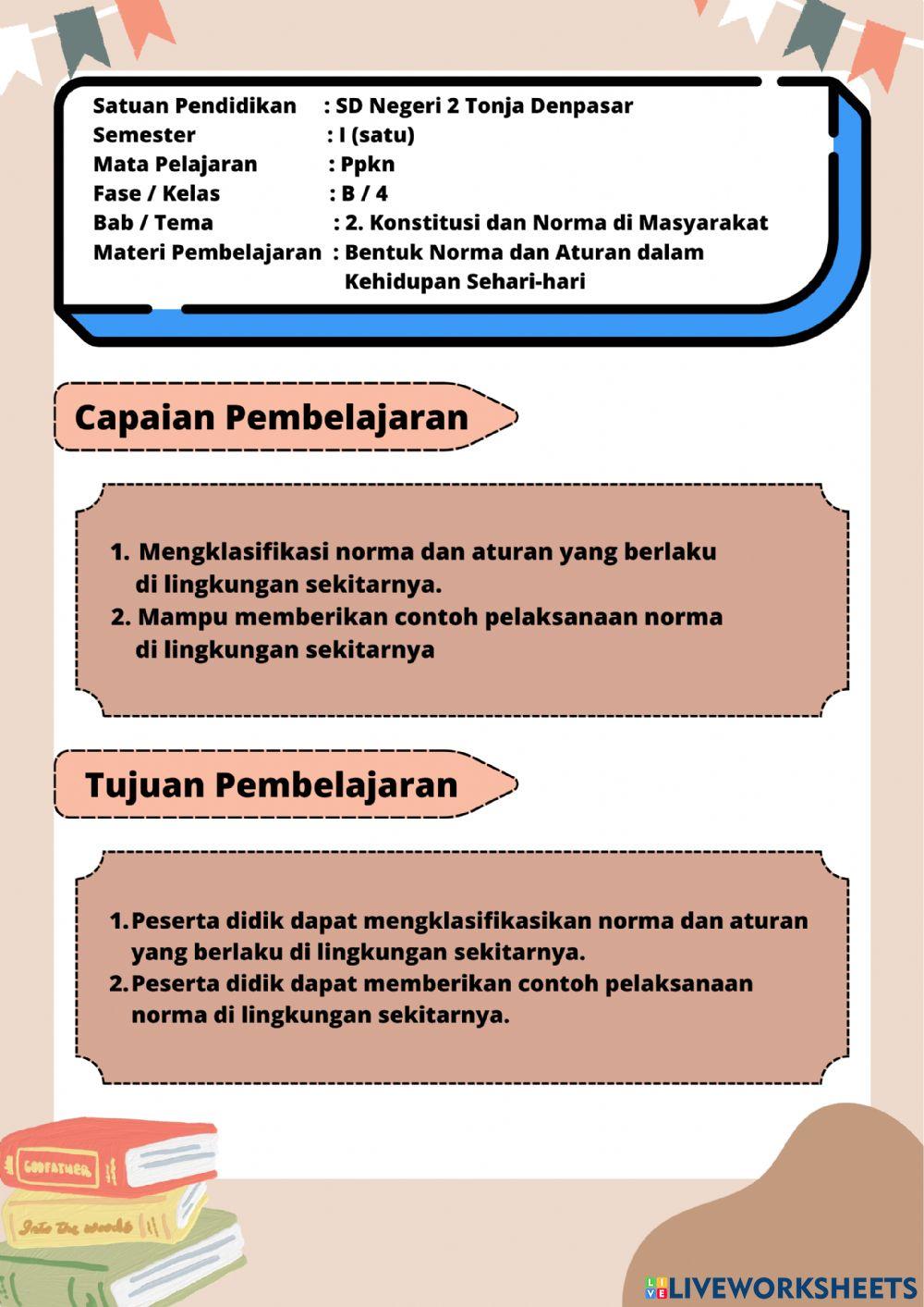 LKPD PKn Kelas IV SD