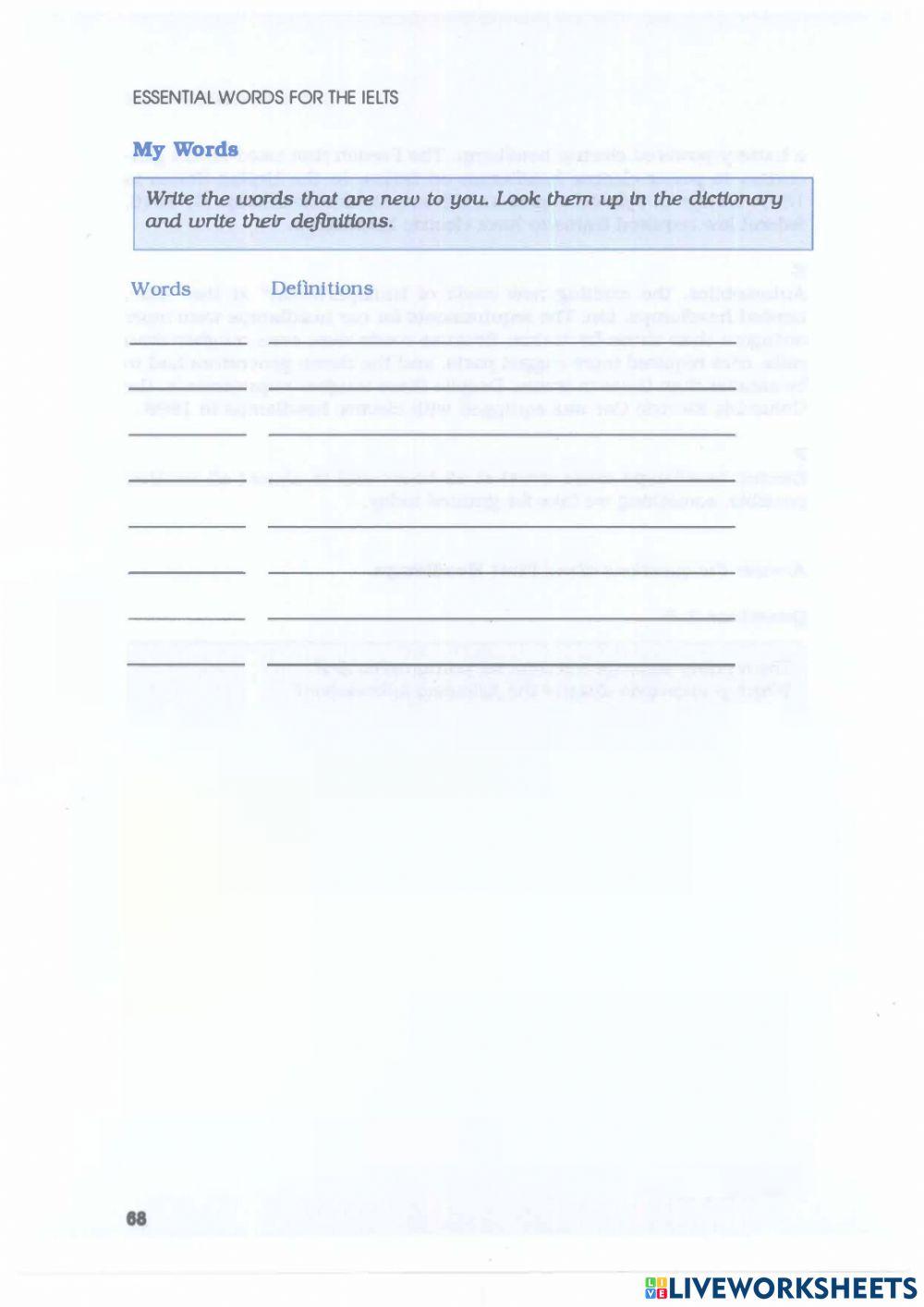 Barron's IELTS - Unit 3.1 - Transportation