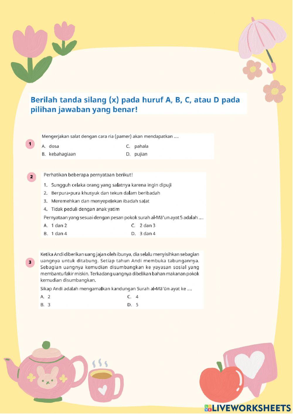 Pesan pokok al ma'un