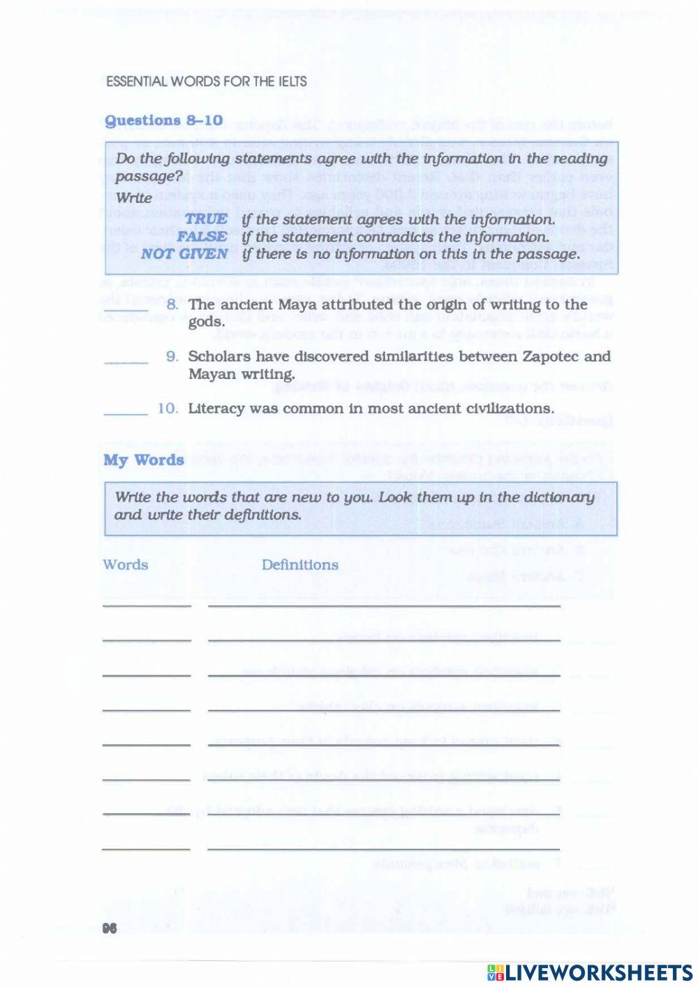 Barron's IELTS - Unit 4.1 - Culture
