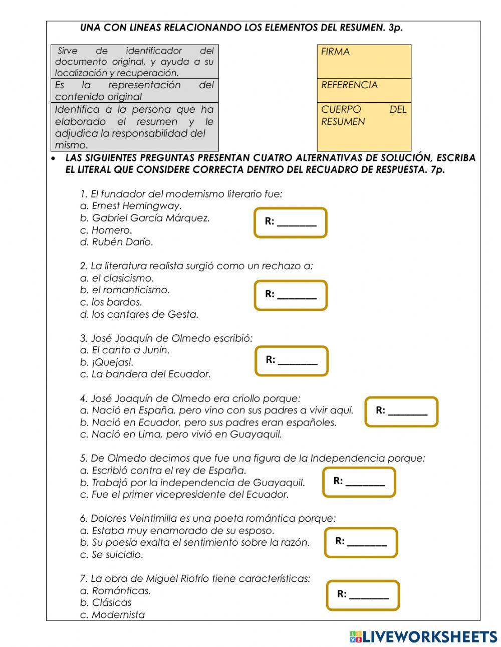 LENGUA Y LITERATURA 3roBGU-8