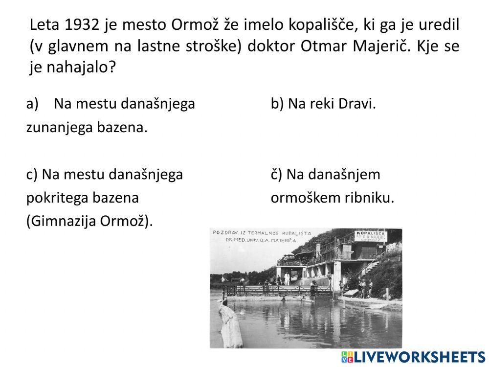 Kako dobro poznam svoje mesto? Kako dobro poznam svoje mesto?