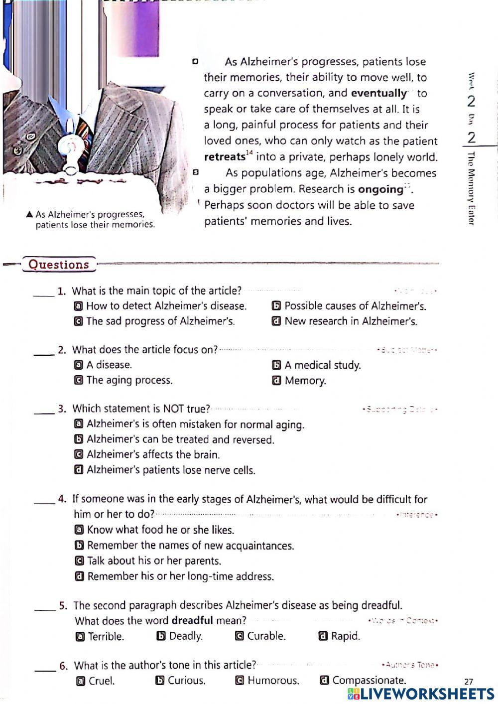 Listening Practice Level 2: 007-012