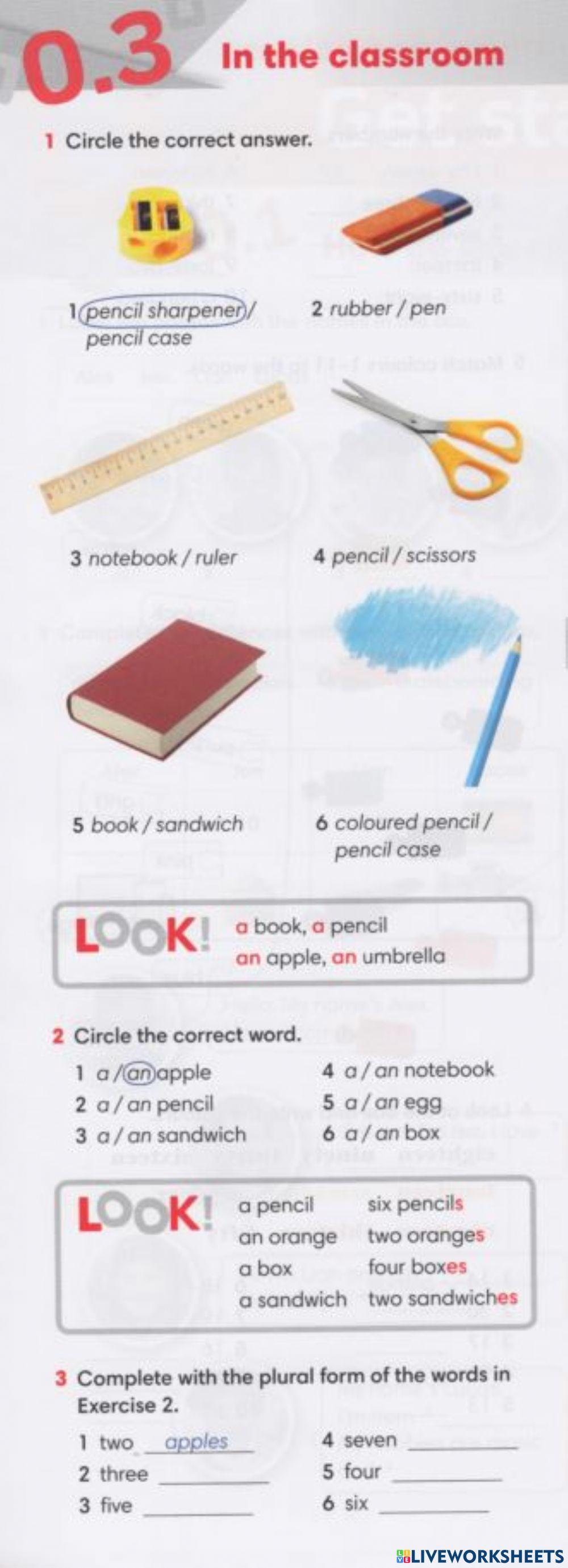 Go getter 1 In the classroom