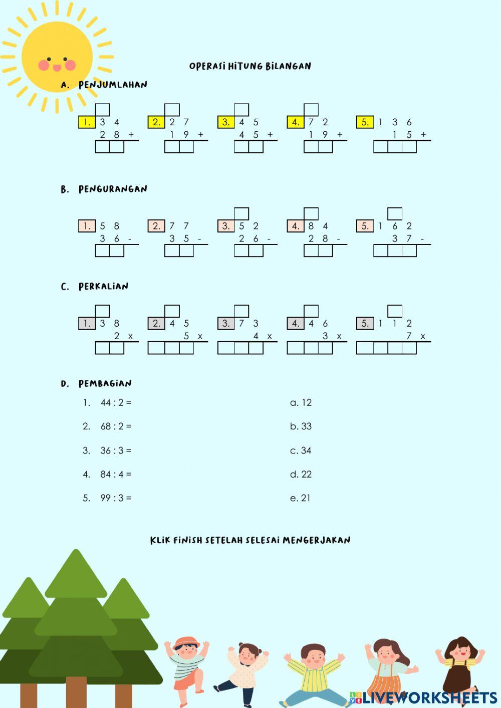 Operasi Hitung Kelas 3 SD