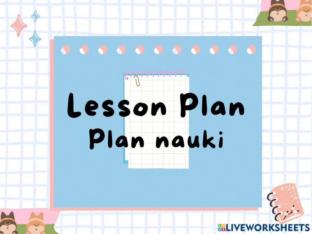 Lesson plan