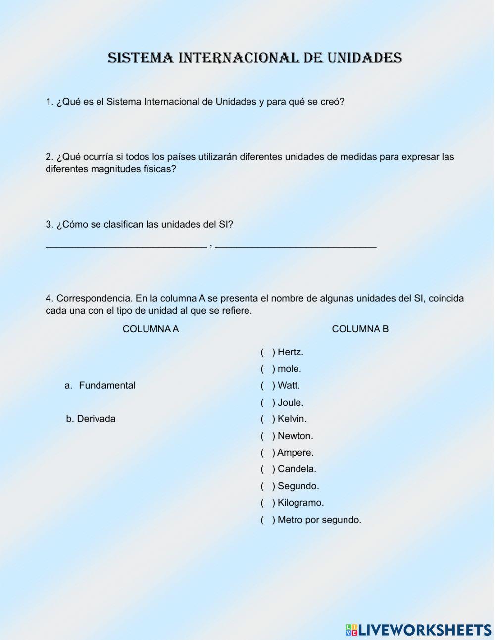 Sistema Internacional de Unidades