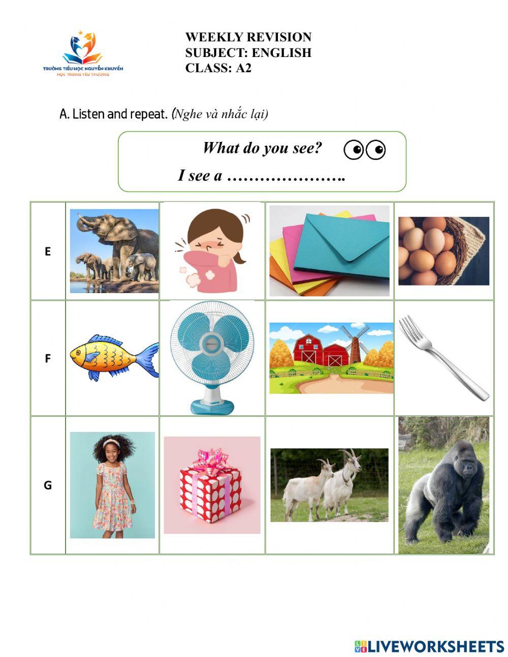 A2. weekly revision 2