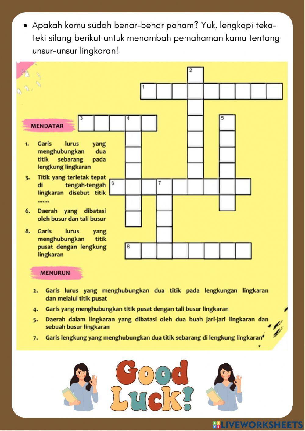 Lkpd unsur-unsur lingkaran