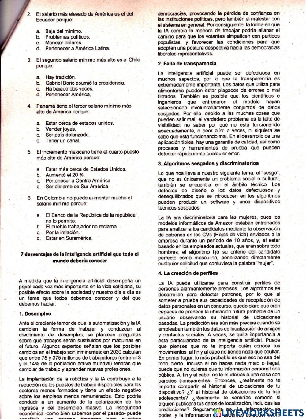 Taller corrección trimestralII 11 sociales