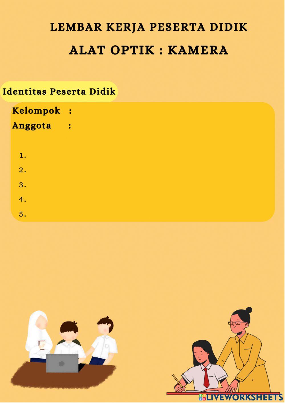 E-LKPD OPTIK KAMERA