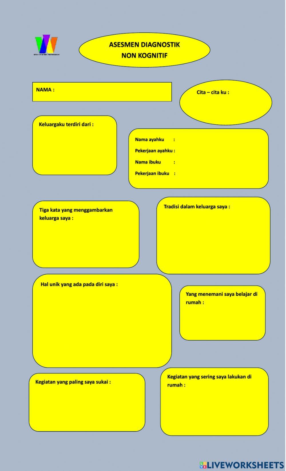 Asesmen Diagnostik Non Kognitif