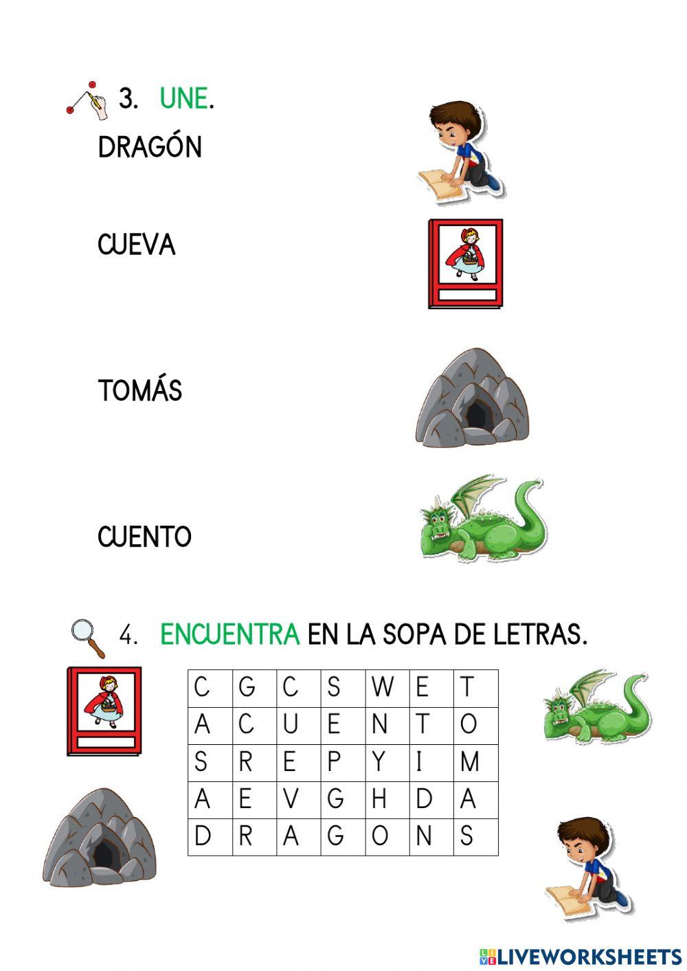Tomás y el dragón nivel 4