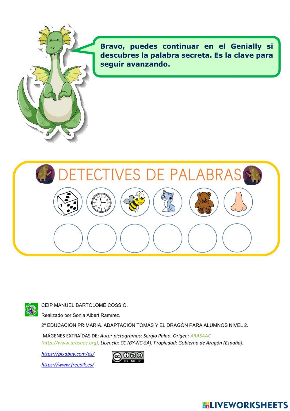 Tomás y el dragón nivel 2